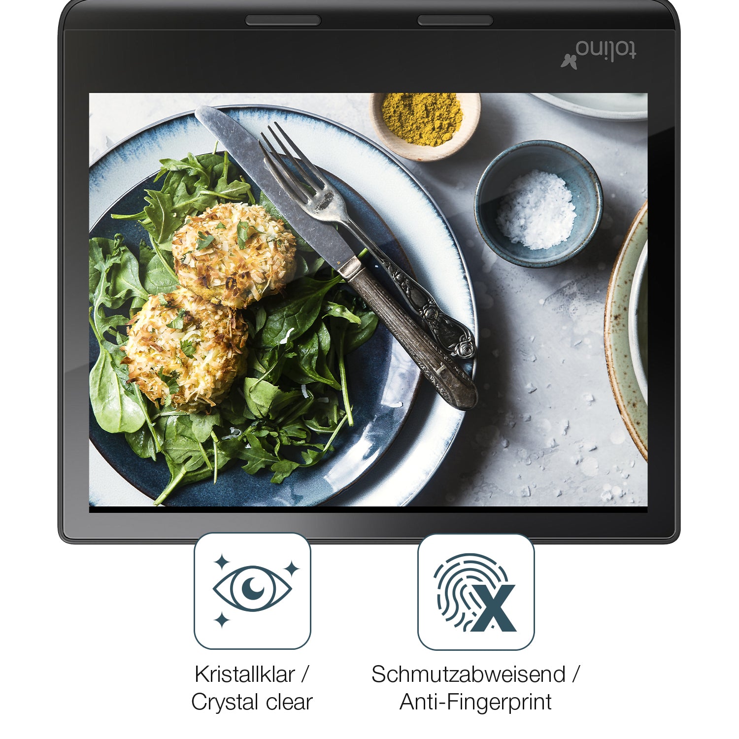 Flexible TPU-Folie passend zugeschnitten für Tolino Epos 3 e-Book Reader, vollständige Abdeckung