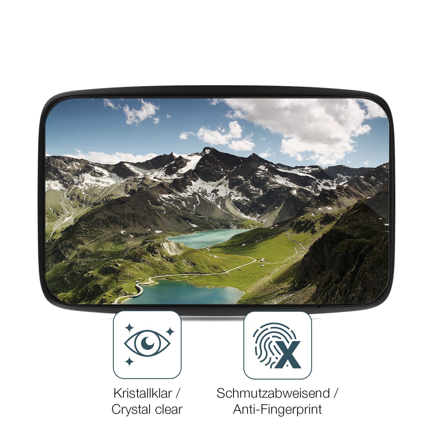 Flexible TPU-Folie passend zugeschnitten für TomTom Go Expert Plus 7, vollständige Abdeckung