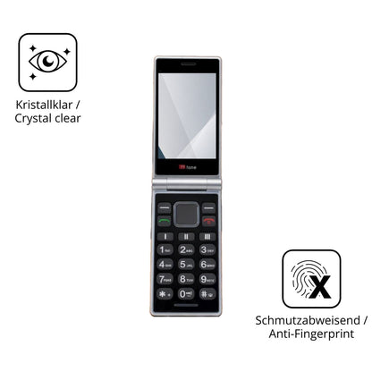 Flexible TPU-Folie passend zugeschnitten für TTfone TT990 4G, vollständige Abdeckung