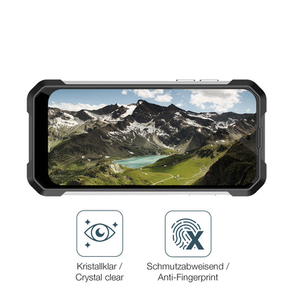 Flexible TPU-Folie passend zugeschnitten für Unihertz Tank Mini, vollständige Abdeckung