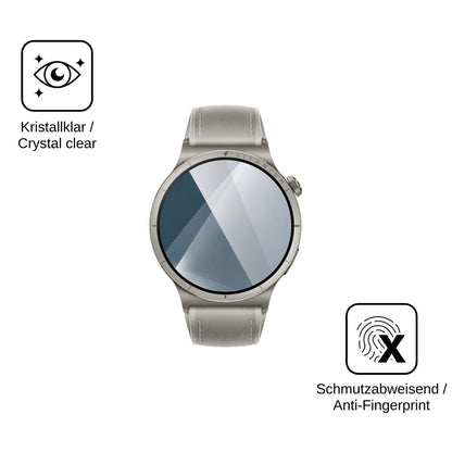 2x 9H Schutzfolie für Vivo Watch 6 Panzerfolie