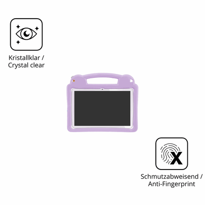 Flexible TPU-Folie passend zugeschnitten für Wilgoon Kids Tablet 10.1, vollständige Abdeckung