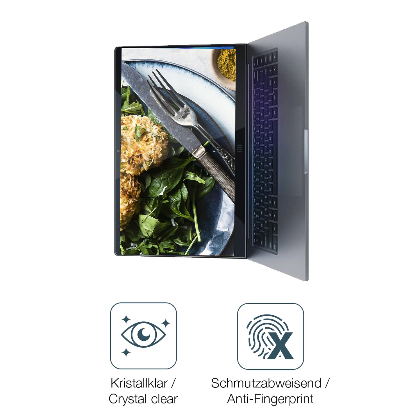 Schutz gegen Kratzer auf dem Xiaomi Mi Notebook 15.6 Zoll Glas durch Schlüssel oder Ähnliches