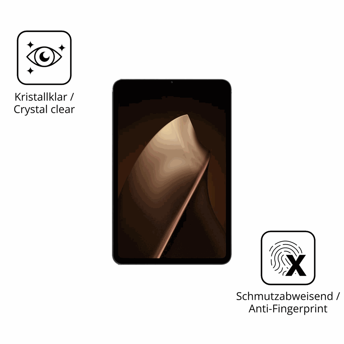 Flexible TPU-Folie passend zugeschnitten für Xiaomi Pad Mini 8.8, vollständige Abdeckung