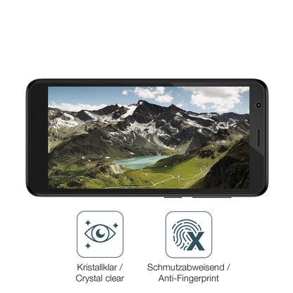 Flexible TPU-Folie passend zugeschnitten für ZTE Blade A31, vollständige Abdeckung