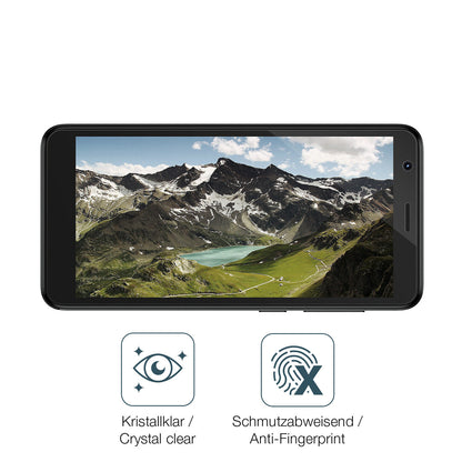 Flexible TPU-Folie passend zugeschnitten für ZTE Blade A31, vollständige Abdeckung