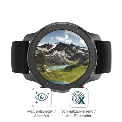Schutz gegen Kratzer auf dem 47mm Durchmesser Uhr Glas durch Schlüssel oder Ähnliches