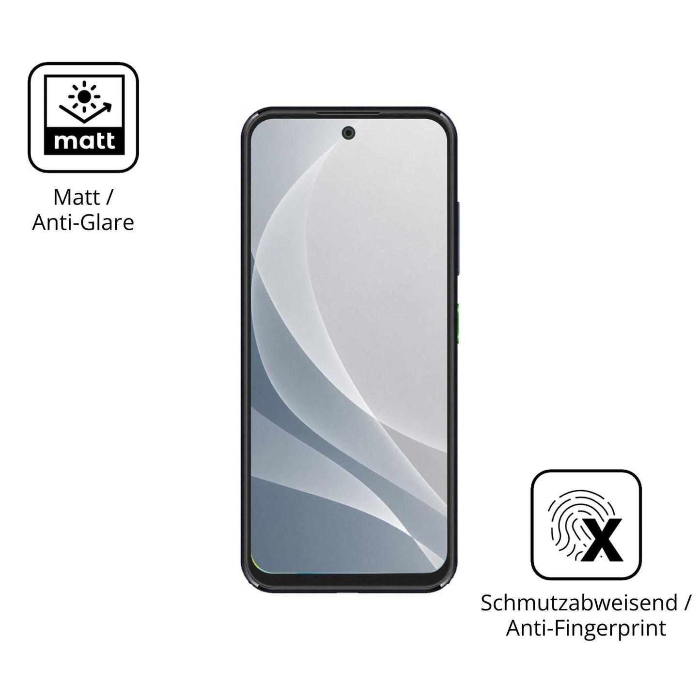 9H Hartbeschichtete, flexible Folie passend zugeschnitten für Acer Sospiro A15