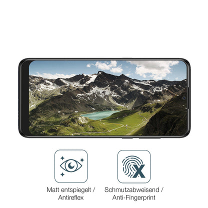 9H Hartbeschichtete, flexible Folie passend zugeschnitten für alcatel 3L 2020