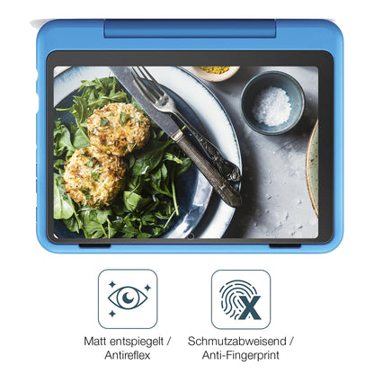 9H Hartbeschichtete, flexible Folie passend zugeschnitten für Amazon Fire HD 8 Kids Pro 2024