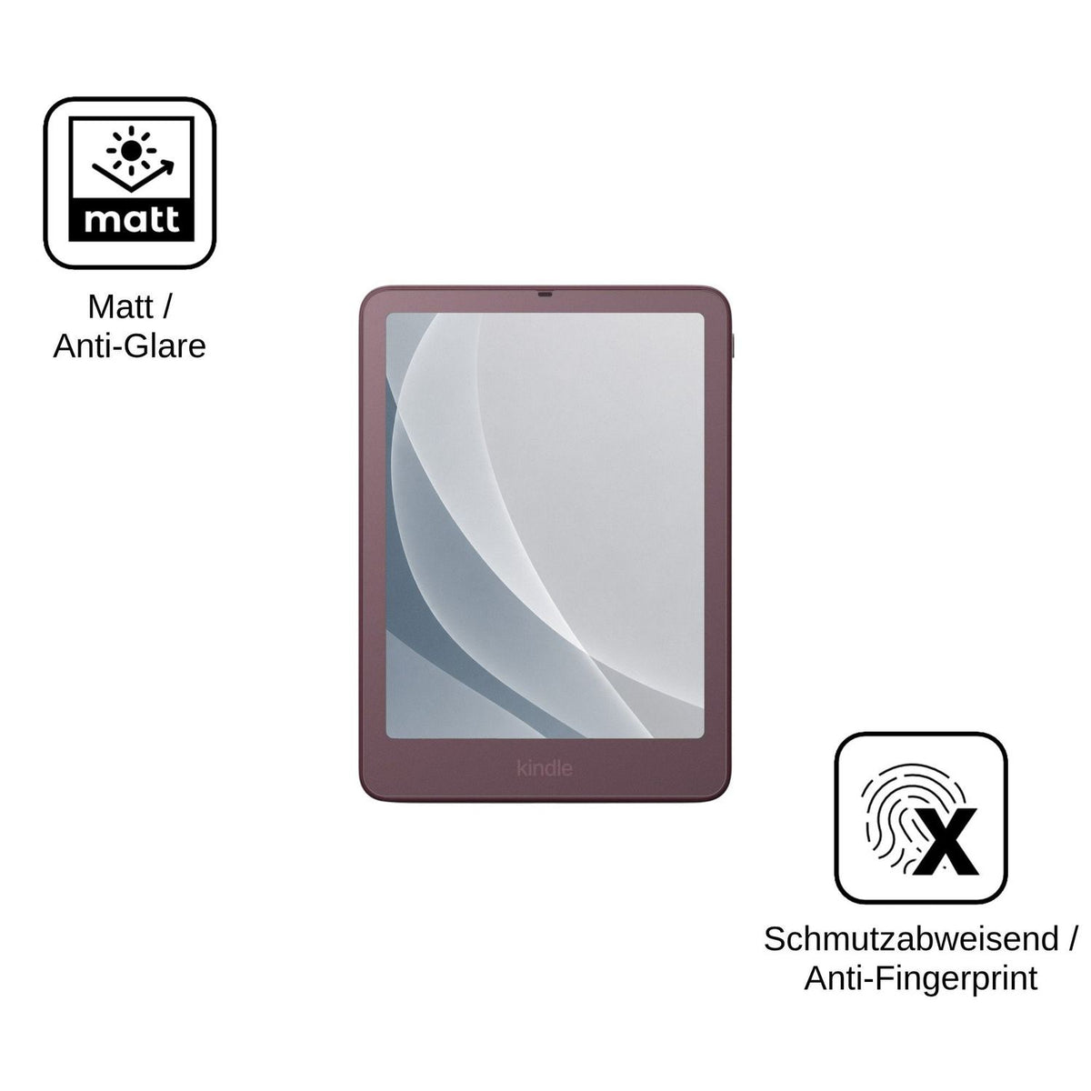 2x 9H Schutzfolie matt für Amazon Kindle Colorsoft Signature Edition 2026 Panzerfolie