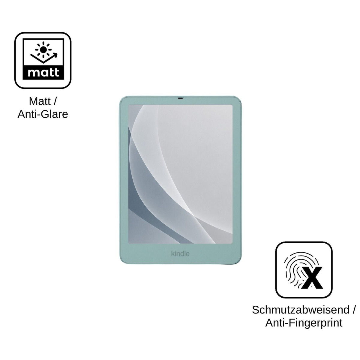 2x 9H Schutzfolie matt für Amazon Kindle Paperwhite Signature Edition 2026 Panzerfolie