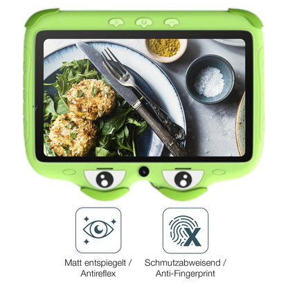 9H Hartbeschichtete, flexible Folie passend zugeschnitten für Ascrecem Kinder Tablet 7 Zoll