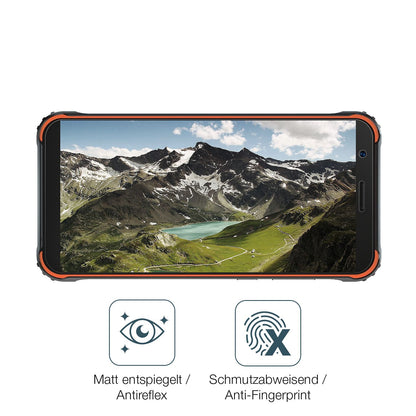 9H Hartbeschichtete, flexible Folie passend zugeschnitten für Blackview BV4900 Pro
