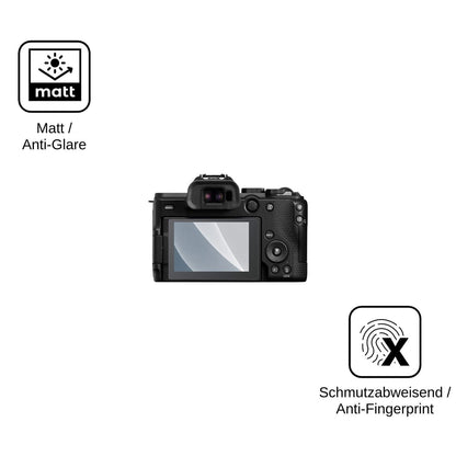 2x 9H Schutzfolie matt für Canon EOS R8 Mark II Panzerfolie