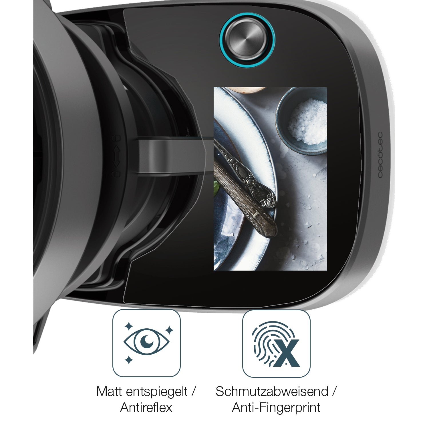 Schutz gegen Kratzer auf dem Cecotec Mambo Victory Xl Glas durch Schlüssel oder Ähnliches