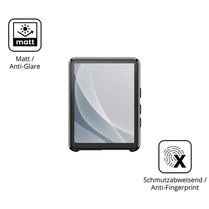 9H Hartbeschichtete, flexible Folie passend zugeschnitten für Cetoon T58-1 MP3-Player