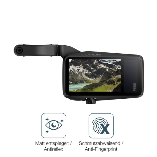Schutz gegen Kratzer auf dem Coros Dura Solar GPS Glas durch Schlüssel oder Ähnliches