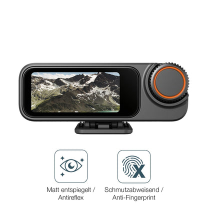 Schutz gegen Kratzer auf dem DJI Mic 3 Receiver Glas durch Schlüssel oder Ähnliches