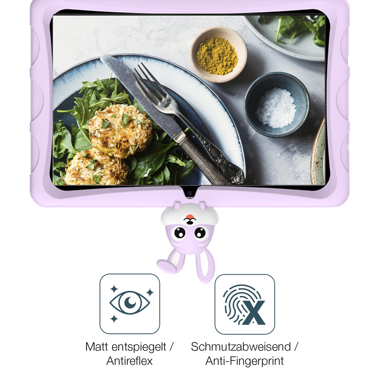 9H Hartbeschichtete, flexible Folie passend zugeschnitten für Doogee U9 Kid