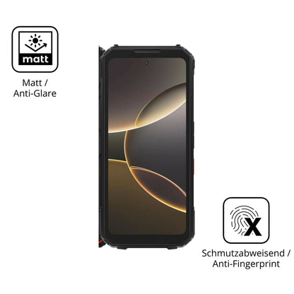 9H Hartbeschichtete, flexible Folie passend zugeschnitten für DOOGEE V Max LR 5G