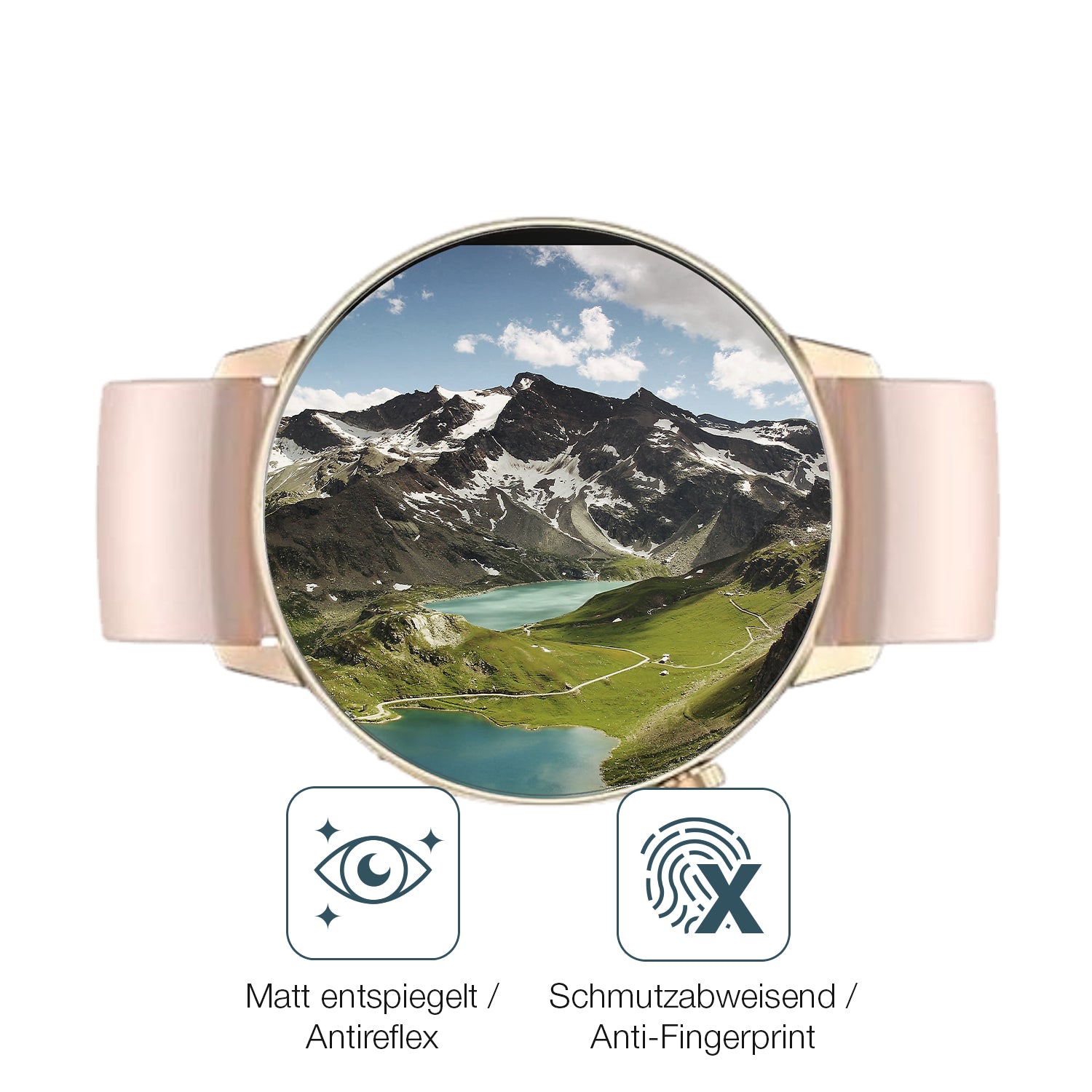 Schutz gegen Kratzer auf dem Dremac DM5-B Glas durch Schlüssel oder Ähnliches