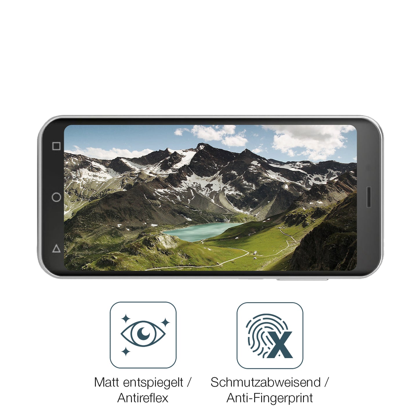 9H Hartbeschichtete, flexible Folie passend zugeschnitten für emporiaSMART 5 mini