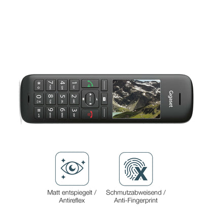 9H Hartbeschichtete, flexible Folie passend zugeschnitten für Gigaset CE 575 HX