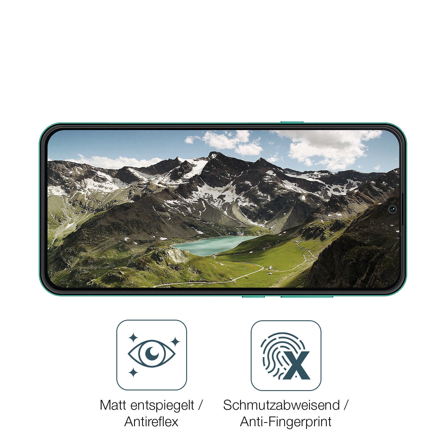 9H Hartbeschichtete, flexible Folie passend zugeschnitten für Hisense Infinity E40 Lite