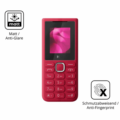 9H Hartbeschichtete, flexible Folie passend zugeschnitten für HMD 102 2025