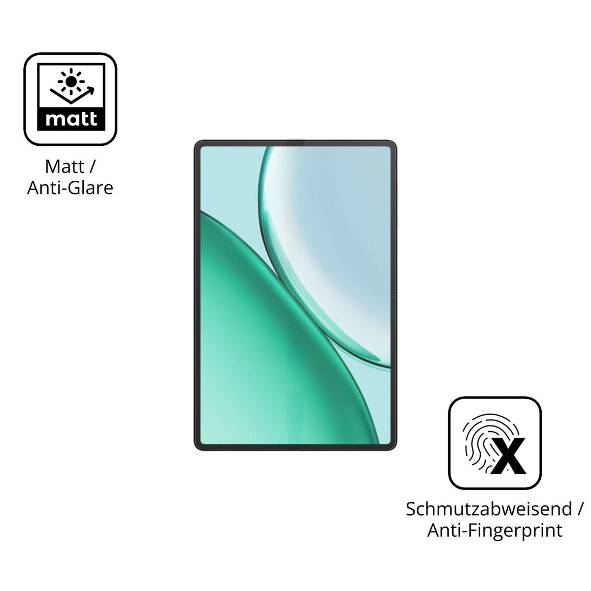 9H Hartbeschichtete, flexible Folie passend zugeschnitten für Honor Pad X10