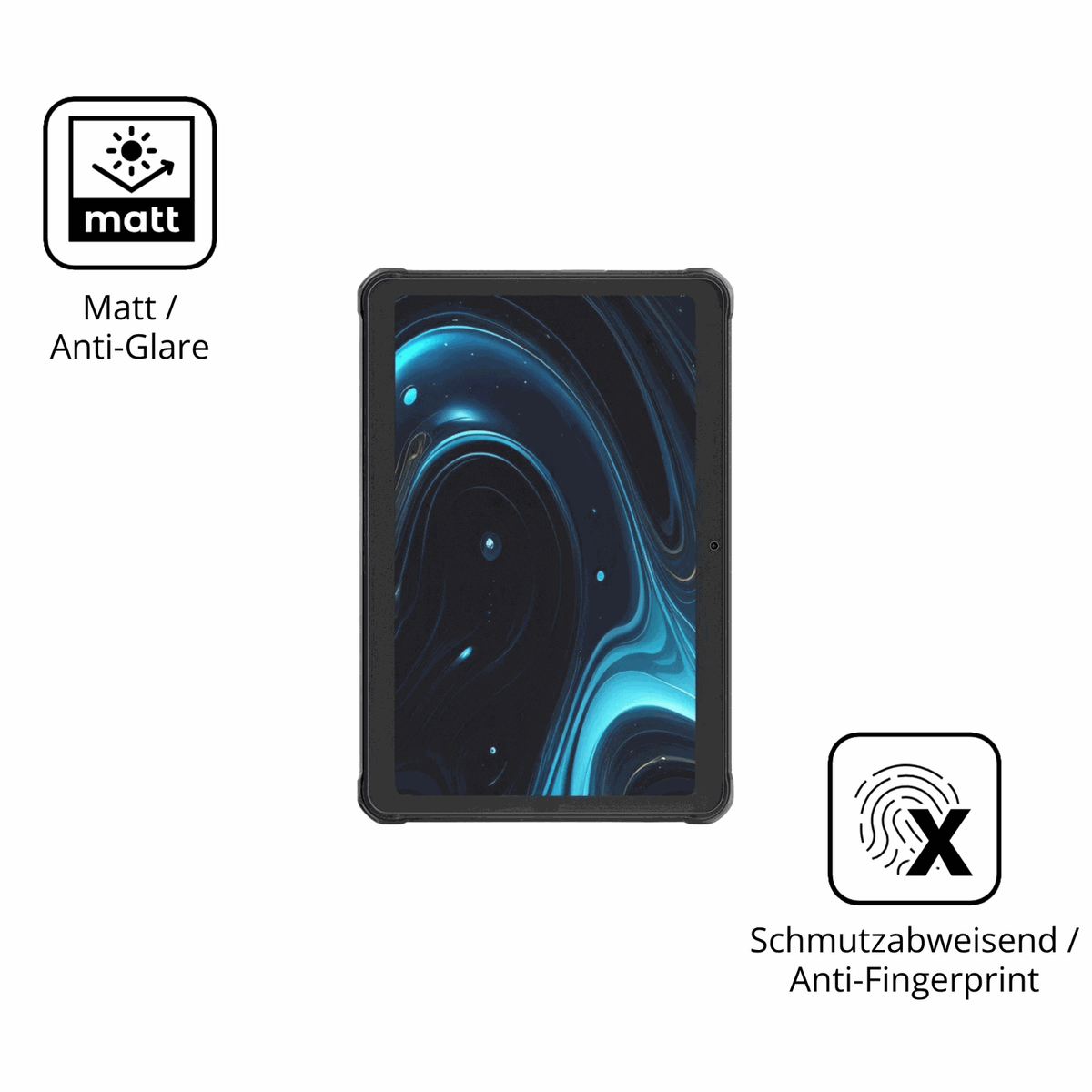 9H Hartbeschichtete, flexible Folie passend zugeschnitten f�r Hotwav R10 Pro