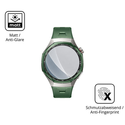 9H Hartbeschichtete, flexible Folie passend zugeschnitten für Huawei Watch GT 7 Pro