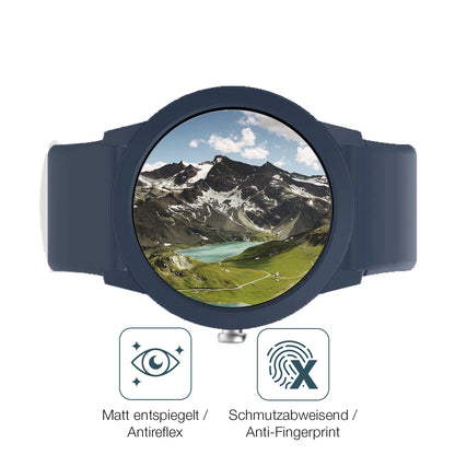 9H Hartbeschichtete, flexible Folie passend zugeschnitten für Ice-Watch Ice Smart Junior RD 3.0