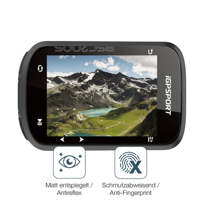 Schutz gegen Kratzer auf dem iGPSport BSC200s Glas durch Schlüssel oder Ähnliches