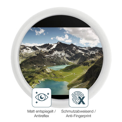 9H Hartbeschichtete, flexible Folie passend zugeschnitten für Lantelme Kühlschrankthermometer