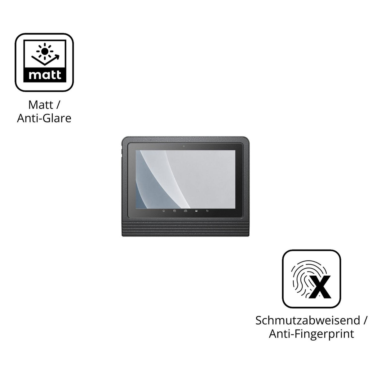 9H Hartbeschichtete, flexible Folie passend zugeschnitten für Launch X431 PROS V5.0