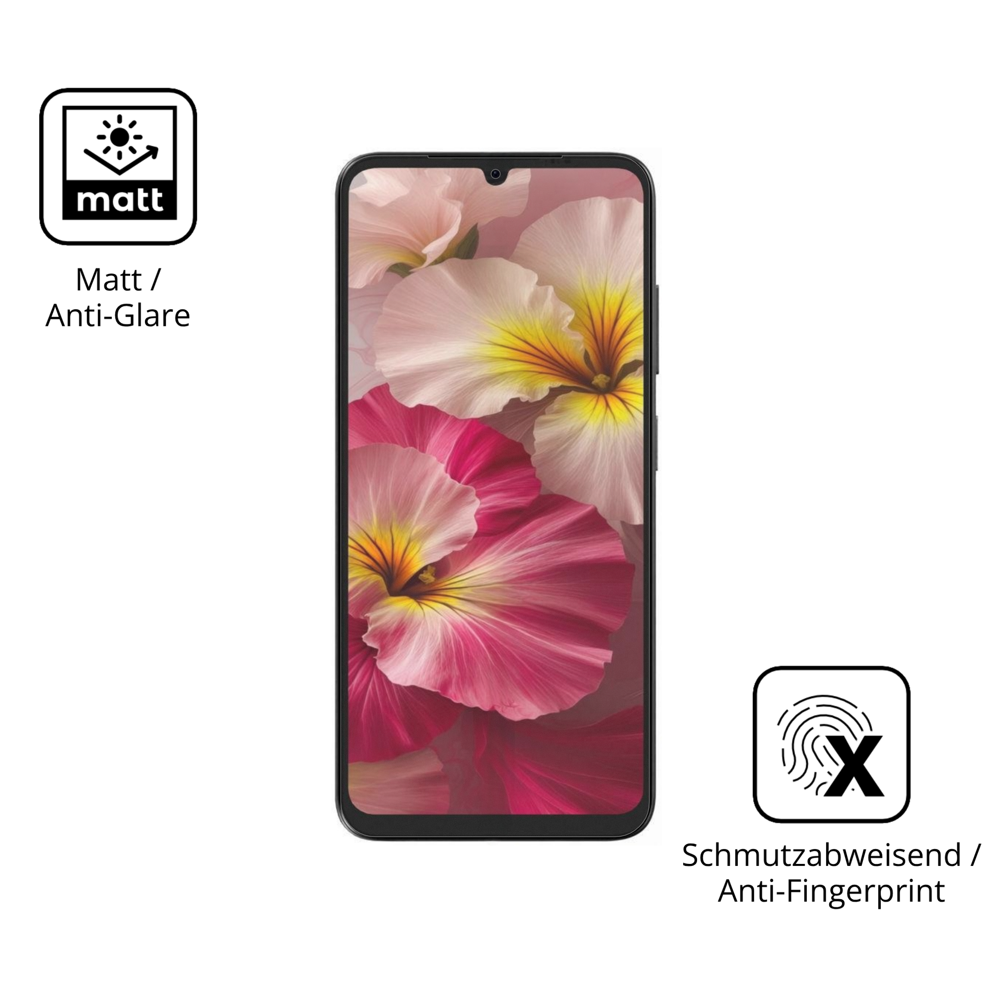 9H Hartbeschichtete, flexible Folie passend zugeschnitten für Lava Bold N2 Lite