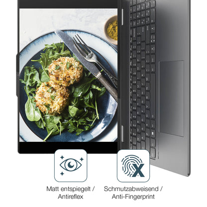 9H Hartbeschichtete, flexible Folie passend zugeschnitten für Lenovo Yoga 7i 10. Gen 16 Zoll