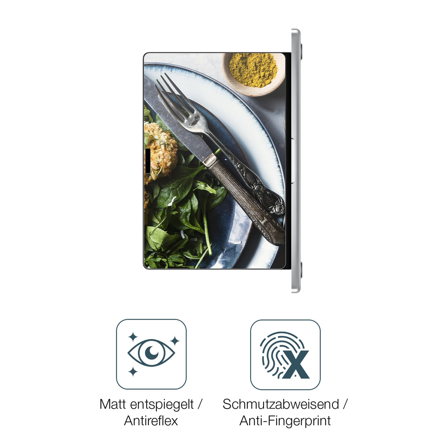 9H Hartbeschichtete, flexible Folie passend zugeschnitten für MacBook Pro M4 16 Zoll 2024