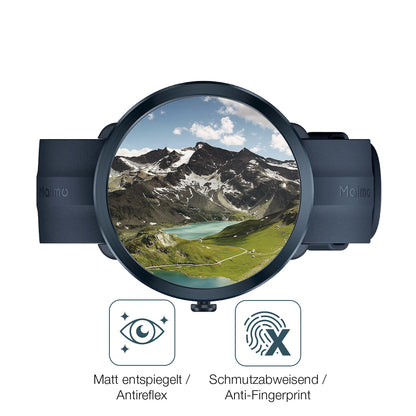 9H Hartbeschichtete, flexible Folie passend zugeschnitten für Maimo Watch R