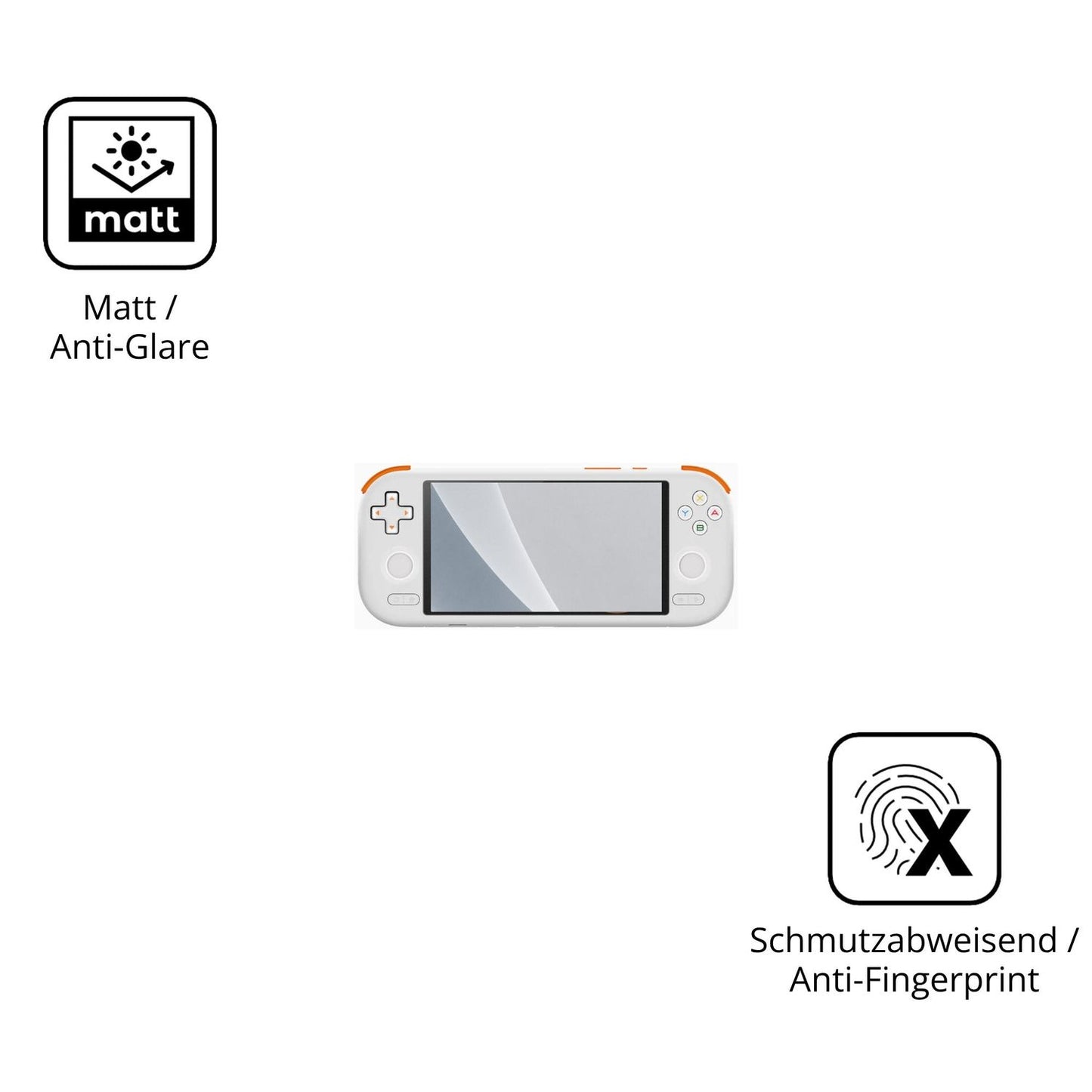 9H Hartbeschichtete, flexible Folie passend zugeschnitten für Mangmi Air X 5.5 Zoll