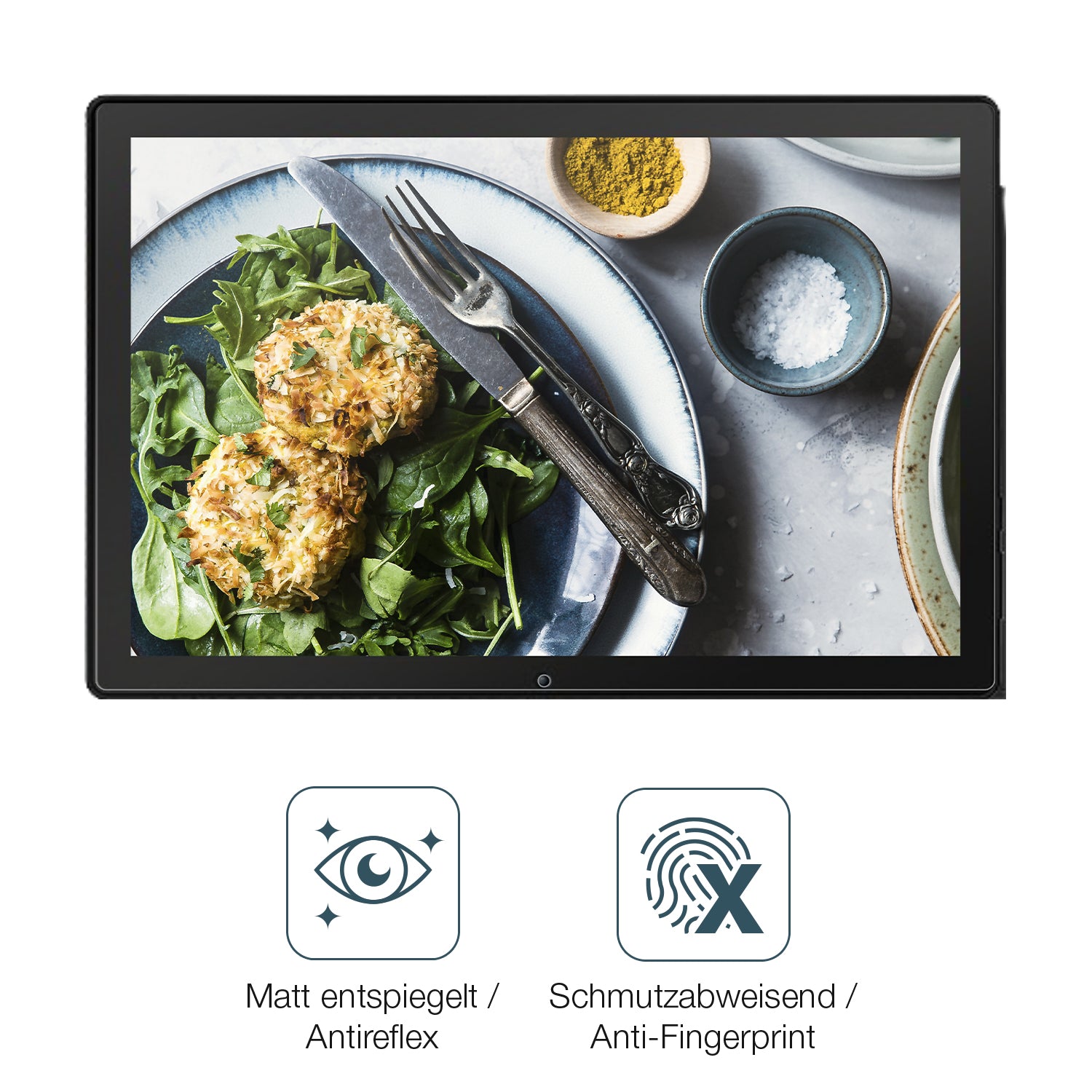 Schutz gegen Kratzer auf dem Muisoo Tablet 7 Zoll Glas durch Schlüssel oder Ähnliches
