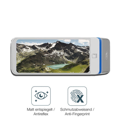 Schutz gegen Kratzer auf dem myPOS Ultra Glas durch Schlüssel oder Ähnliches