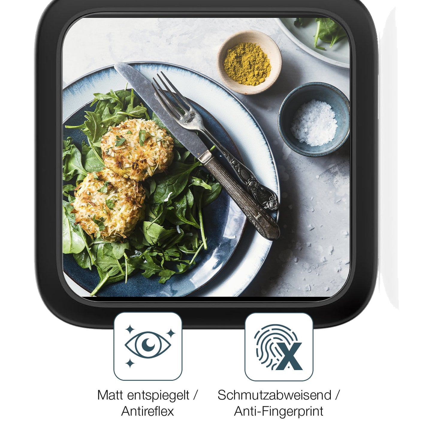 9H Hartbeschichtete, flexible Folie passend zugeschnitten für NetGear Night Hawk M6 Pro