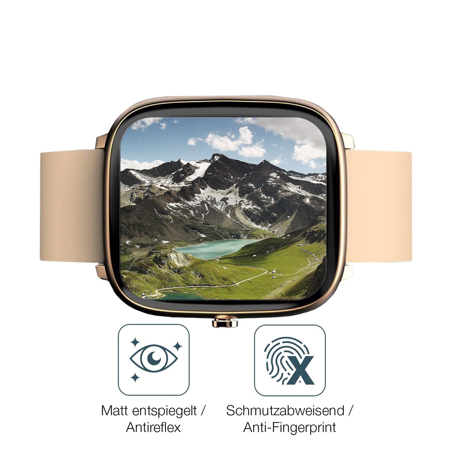 9H Hartbeschichtete, flexible Folie passend zugeschnitten für Noise Colorfit Qube O2