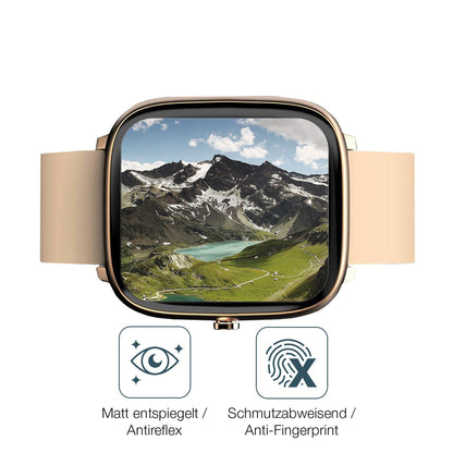 9H Hartbeschichtete, flexible Folie passend zugeschnitten für Noise Colorfit Qube O2