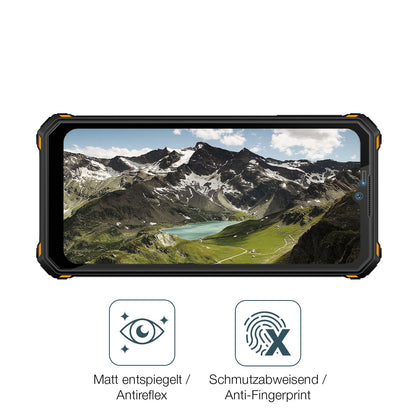 9H Hartbeschichtete, flexible Folie passend zugeschnitten für Oukitel WP15