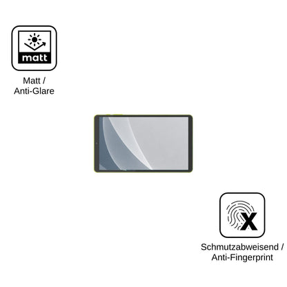 2x 9H Schutzfolie matt für Paitanry Tablet 8.7 Panzerfolie