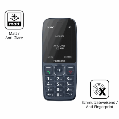 9H Hartbeschichtete, flexible Folie passend zugeschnitten für Panasonic KX-TF400